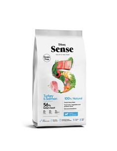 Pavo & Salmón Cachorro 2kg - Dibaq Sense