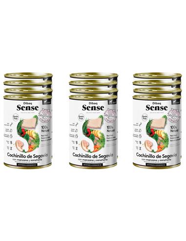 Pack 12 Latas Cochinillo de Segovia Adulto - Dibaq Sense