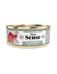 Atún & Conejo Gato LATA 70gr - Dibaq Sense