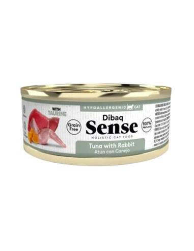 Atún & Conejo Gato LATA 70gr - Dibaq Sense