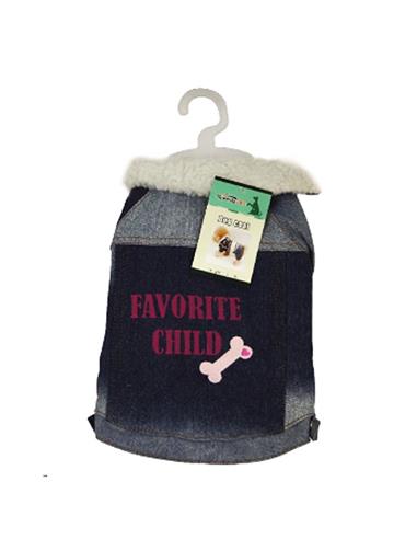 Chaqueta Jeans Perro Mediano
