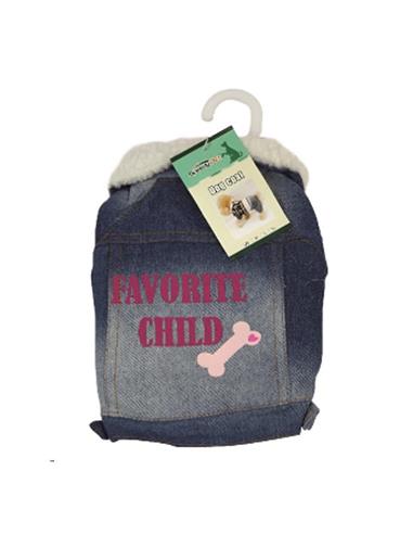 Chaqueta Jeans Perro Mini
