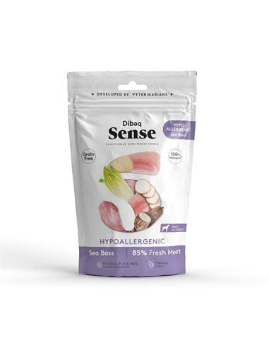 Snack Hipoallergenic Sea Bass 100g - Dibaq Sense