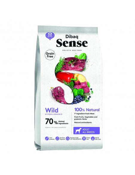 Jabalí & Ciervo Perro Adulto 10kg Dibaq Sense