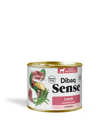 Cordero Perro Adulto LATA 190gr - Dibaq Sense